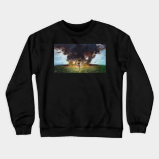 Forest burning Crewneck Sweatshirt